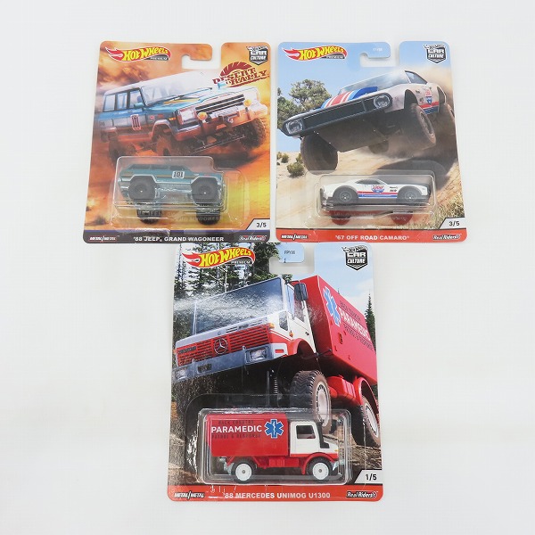 実際に弊社で買取させて頂いた【おまとめ/未開封】Hot Wheels/ホットウィール 88 JEEP GRAND WAGONEER/17 FORD F-150 RAPTOR/67 OFF ROAD CAMARO 他の画像 1枚目