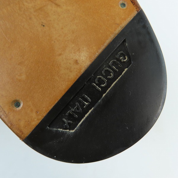 実際に弊社で買取させて頂いたGUCCI/グッチ ローファー スエード 110 0172/42の画像 7枚目