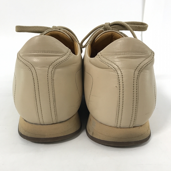 実際に弊社で買取させて頂いたBURBERRY/バーバリー レザー シューズ スニーカー BU1340/24.0の画像 1枚目