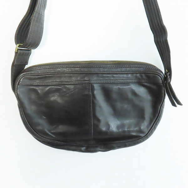 実際に弊社で買取させて頂いたPORTER/ポーター HORSEMAN/ホースマン レザー ショルダーバッグの画像 1枚目