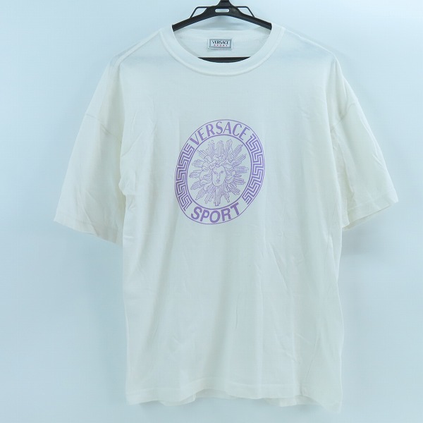 実際に弊社で買取させて頂いたVERSACE SPORT/ヴェルサーチ スポーツ 半袖 プリント Tシャツ/42
