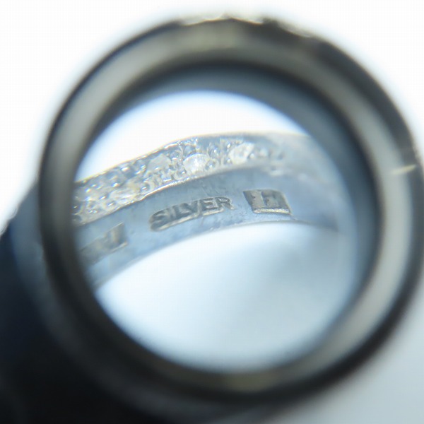 実際に弊社で買取させて頂いたGARNI/ガルニ シルバー リング/指輪 9号の画像 7枚目