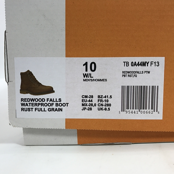 実際に弊社で買取させて頂いたTimberland/ティンバーランド レッドウッドフォールズ ブーツ TB0A44MYF13/10の画像 9枚目