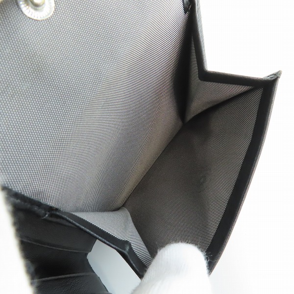 実際に弊社で買取させて頂いたTUMI/トゥミ GLOBAL WALLET WITH COIN POKET 2つ折り レザーウォレット 019838Dの画像 5枚目