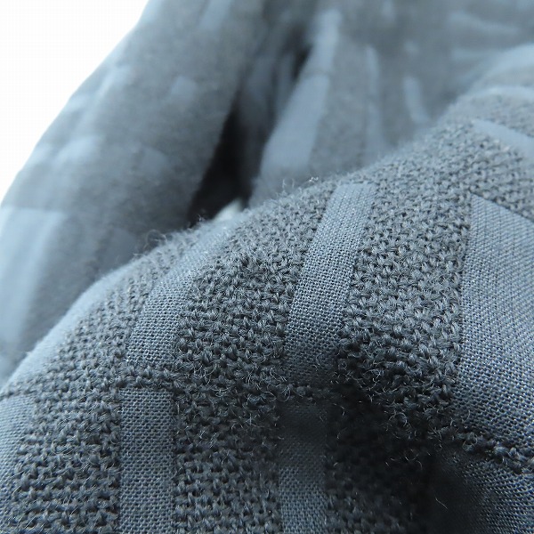 実際に弊社で買取させて頂いたkiryuyrik/キリュウキリュウ 2012-13AW Stain Collar Coat Shirt/ステンカラー コートシャツ LAINE WOOL/ラナウール60%/Lの画像 9枚目