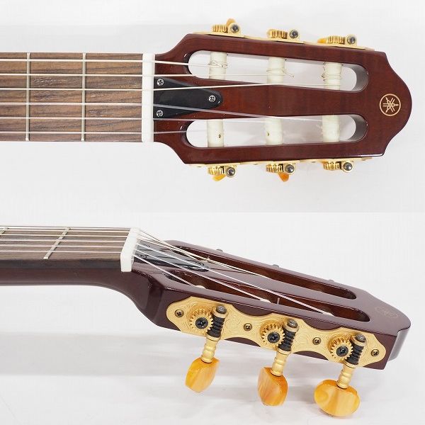 実際に弊社で買取させて頂いた★YAMAHA/ヤマハ  SLG-110N/SLG110N サイレントギター クラシックギター 専用ソフトケース付 の画像 2枚目