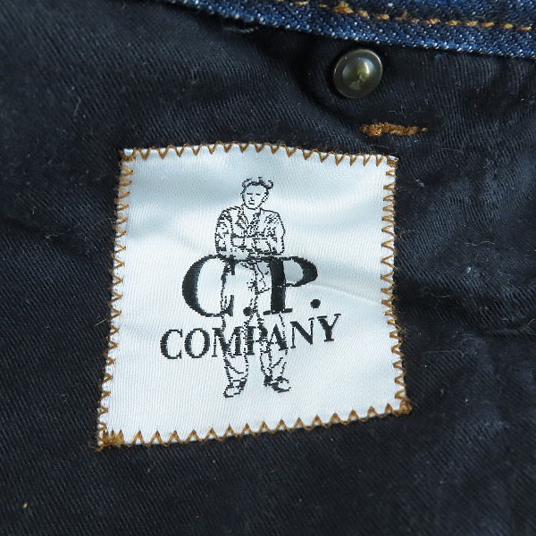 実際に弊社で買取させて頂いたC.P. COMPANY/C.P. カンパニー インディゴデニムパンツ/ストレートパンツ 531830337/33の画像 3枚目