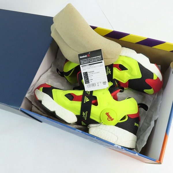 実際に弊社で買取させて頂いたadidas×Reebok/アディダス×リーボック INSTAPUMP FURY BOOST/インスタポンプフューリーブースト FW5305 28.5の画像 8枚目