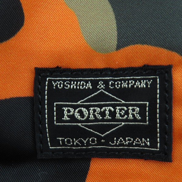 実際に弊社で買取させて頂いたPORTER/ポーター PS CAMO/PSカモ ショルダーバック ポーチの画像 4枚目