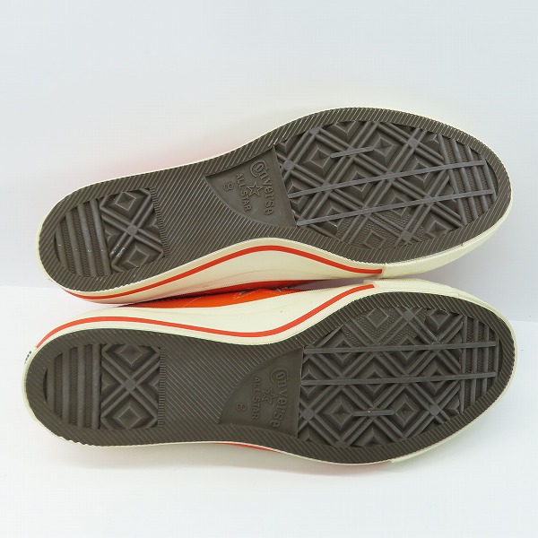 実際に弊社で買取させて頂いたCONVERSE/コンバース 90's/ヴィンテージ ONE STAR OX/ワンスター ORANGE/オレンジ/8の画像 2枚目