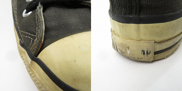 実際に弊社で買取させて頂いたCONVERSE/コンバース 80s ALL STAR/オールスター ハイカット ブラック/7の画像 9枚目