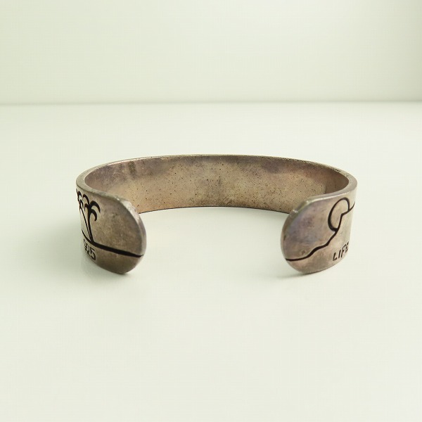 実際に弊社で買取させて頂いたHOLLYWOOD RANCH MARKET/ハリウッドランチマーケット シルバーバングルの画像 3枚目