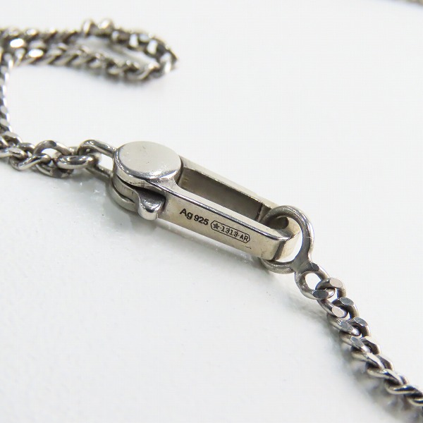 実際に弊社で買取させて頂いたGUCCI/グッチ ゴースト スカル ドクロ 髑髏 GG柄 ネックレスの画像 6枚目