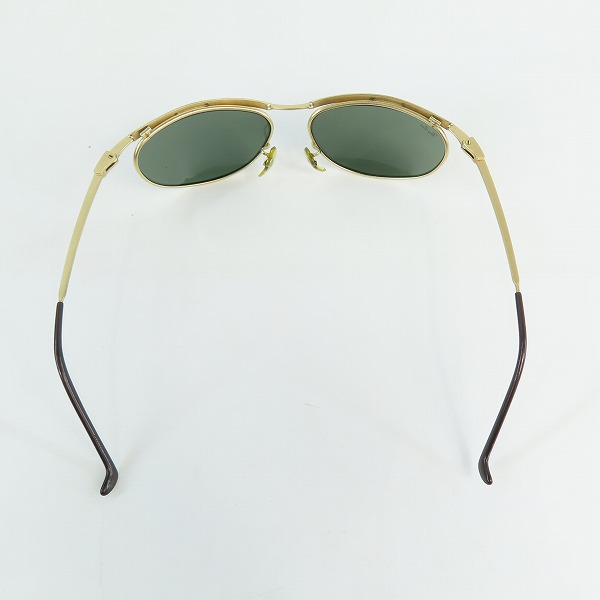実際に弊社で買取させて頂いたRayBan/レイバン B&L メタルツイストオーバル  サングラス/アイウェア W2568の画像 2枚目