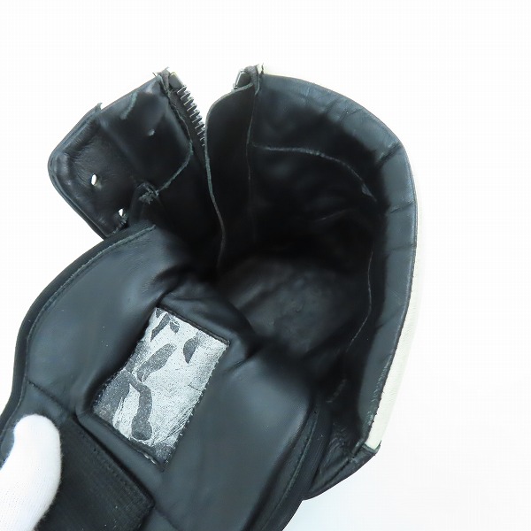 実際に弊社で買取させて頂いた【難有り】RICK OWENS/リックオウエンス GEOBASKET ジオバスケット ハイカットスニーカー/39の画像 4枚目