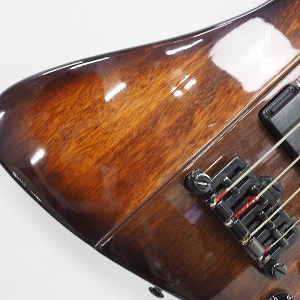 実際に弊社で買取させて頂いた★Epiphone/エピフォン Thunderbird IV/サンダーバード 4弦エレキベース ソフトケース付の画像 5枚目