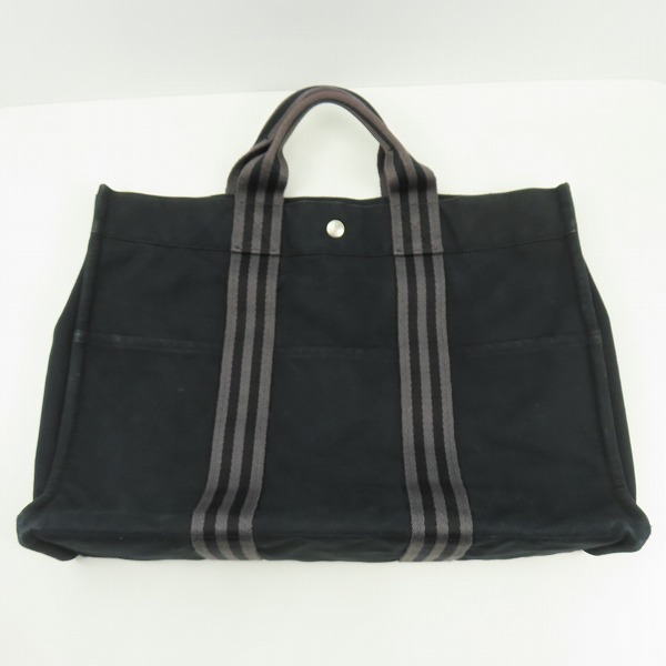 実際に弊社で買取させて頂いたHERMES/エルメス エールライン キャンバス トートバッグ/ハンドバッグの画像 1枚目