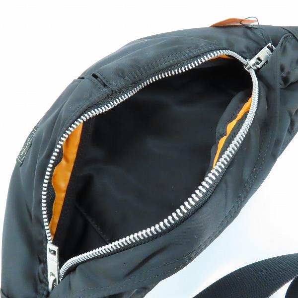 実際に弊社で買取させて頂いた(3)【未使用】PORTER/ポーター TANKER WAIST BAG タンカー ウエストバッグ ブラック/622-76629の画像 4枚目