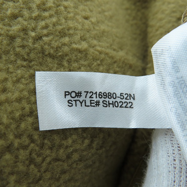 実際に弊社で買取させて頂いたLACOSTE/ラコステ 配色パイピングマイクロフリースジャケット SH0222 Mの画像 7枚目