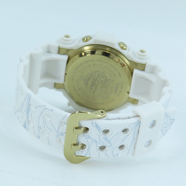 実際に弊社で買取させて頂いたG-SHOCK/Gショック フロッグマンICERCJapan/30周年記念モデルMASTER OF G SEA/タフソーラー GW-8201K-7JRの画像 3枚目