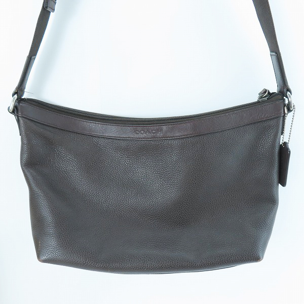 実際に弊社で買取させて頂いたCOACH/コーチ レザーショルダーバッグ 