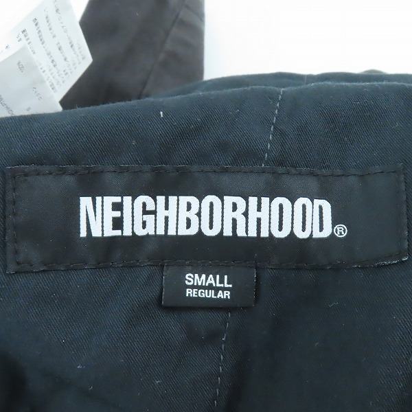 実際に弊社で買取させて頂いたNEIGHBORHOOD/ネイバーフッド ネップバックチノ ピンタック パンツ 241AQNH-PTM05/Sの画像 2枚目