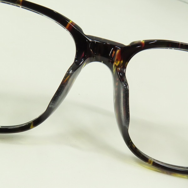 実際に弊社で買取させて頂いたA BATHING APE/アベイシングエイプ メガネフレーム/アイウェア BA13009の画像 3枚目