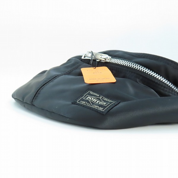 実際に弊社で買取させて頂いた(3)【未使用】PORTER/ポーター TANKER WAIST BAG タンカー ウエストバッグ ブラック/622-76629の画像 2枚目