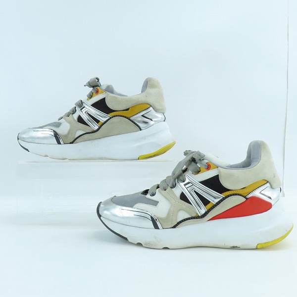 実際に弊社で買取させて頂いたAlexander McQueen/アレキサンダーマックイーン Patchwork Runner/パッチワークランナー 526201/40.5の画像 3枚目