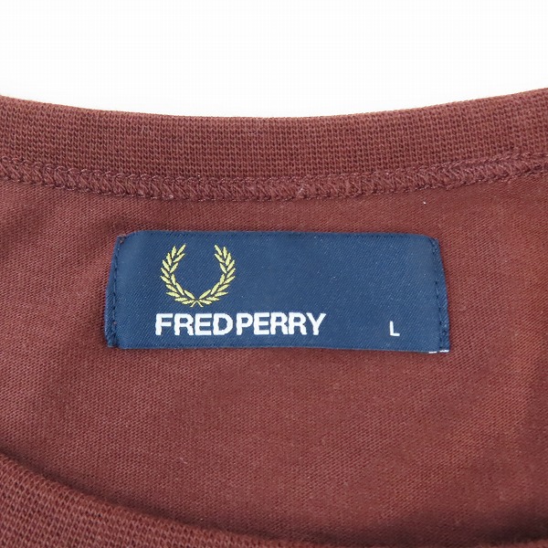 実際に弊社で買取させて頂いたFRED PERRY/フレッドペリー 半袖Tシャツ M3601/Lの画像 2枚目