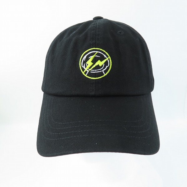 実際に弊社で買取させて頂いた(1)【未使用】FRAGMENT DESIGN フラグメントデザイン ×BT21 BT21FRGMT CAP COOKY ブラック×イエローの画像 1枚目