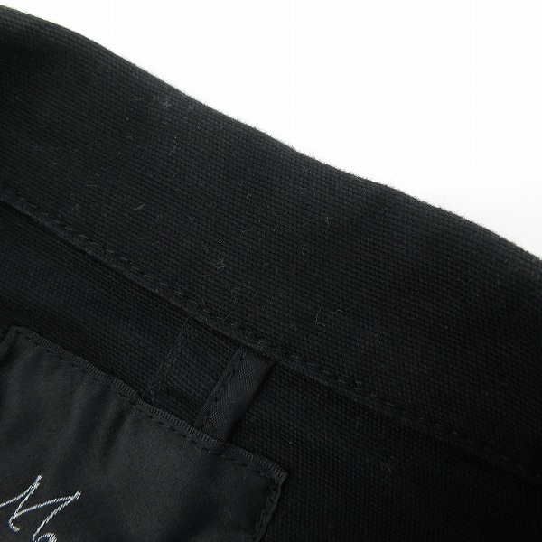 実際に弊社で買取させて頂いたMagine/マージン コットン ジャケット ブラック/46の画像 5枚目