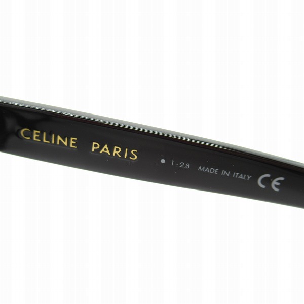 実際に弊社で買取させて頂いたCELINE/セリーヌ メガネフレーム ウェリントン CL50023Fの画像 3枚目