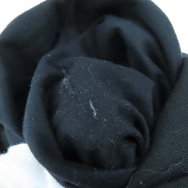 実際に弊社で買取させて頂いたBLACK COMME des GARCONS/ブラックコムデギャルソン ウール スラックス/パンツ 1F-P014/AD2020/Lの画像 4枚目