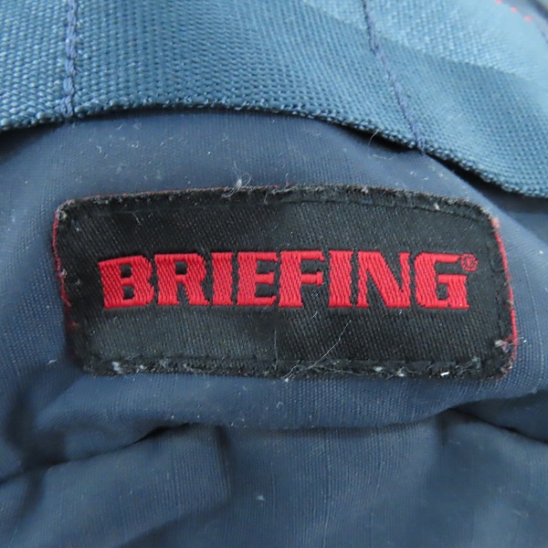 実際に弊社で買取させて頂いたBRIEFING/ブリーフィング TRIPOD/トライポッド ボディバッグ ネイビーの画像 4枚目