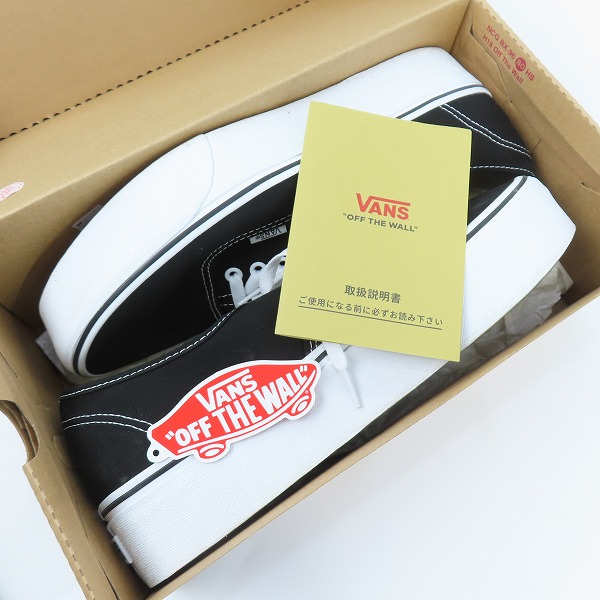 実際に弊社で買取させて頂いたVANS/バンズ AUTHENTIC STACKFORM/厚底ソールスニーカーVN0A5KXXBMX/30の画像 8枚目