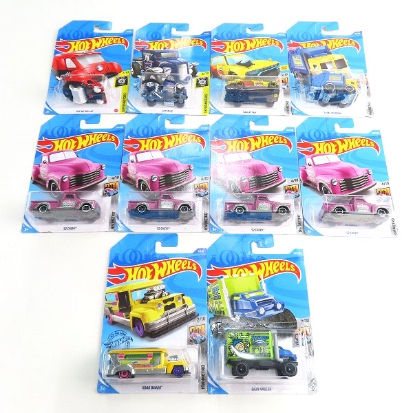 実際に弊社で買取させて頂いた【おまとめ/未開封】Hot Wheels/ホットウィール BAJA HAULER/TIME ATTAXI/52 CHEVY/GOTTA GO/SEE ME ROLLIN 他