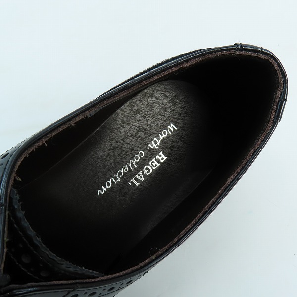 実際に弊社で買取させて頂いたREGAL/リーガル ウィングチップ ビジネスシューズ/ドレスシューズ V083/26.0の画像 4枚目