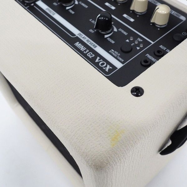実際に弊社で買取させて頂いたVOX/ヴォックス MINI3-G2 小型ギターアンプ 自宅練習用 コンボアンプ ACアダプター付【動作確認済】の画像 2枚目