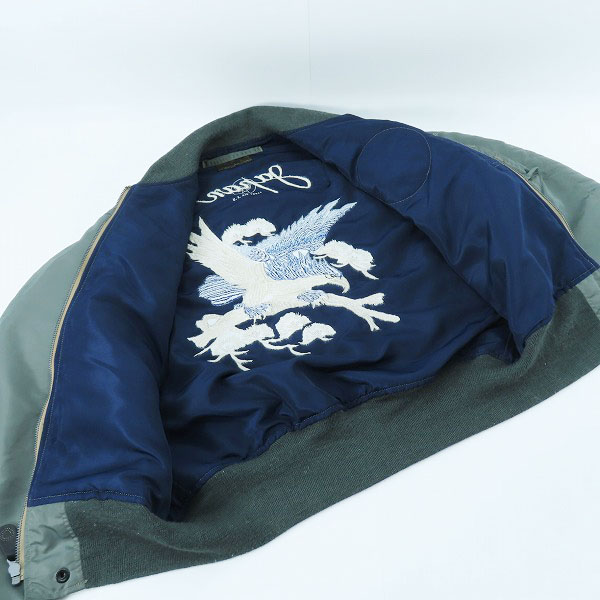 実際に弊社で買取させて頂いたBUZZ RICKSON'S/バズリクソンズ L-2B 30周年記念モデル 刺繍 スカジャン/フライトジャケット BR15281/Mの画像 2枚目