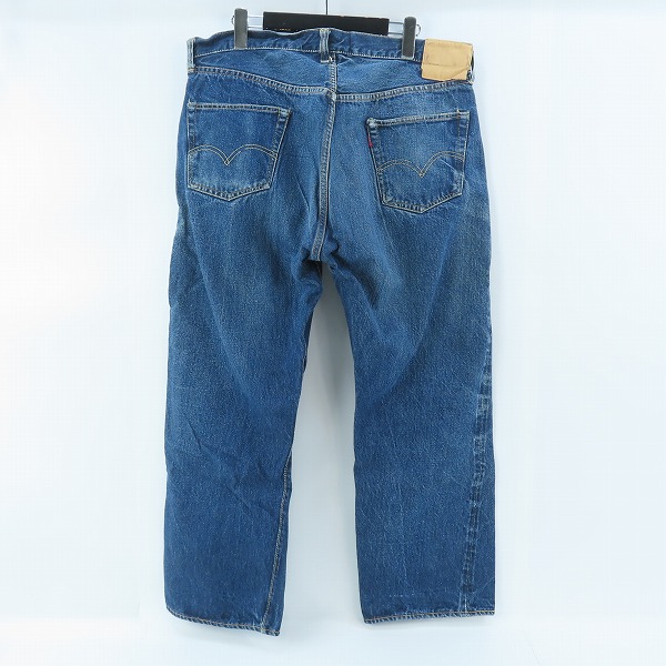 実際に弊社で買取させて頂いたLEVI'S/リーバイス ヴィンテージ 50s頃 501XX紙パッチ/両面均等V/ビッグE/銅メッキ/オフセットセンターループ デニムパンツ/40の画像 1枚目
