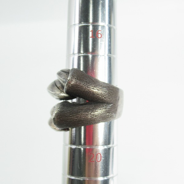 実際に弊社で買取させて頂いたBloody Mary/ブラッディマリー ツイン クロー リング/18.5号の画像 7枚目