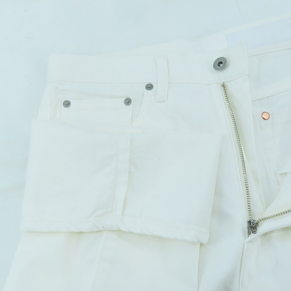 実際に弊社で買取させて頂いたNEIGHBORHOOD/ネイバーフッド DP BASIC PANTS/ベーシックパンツ ホワイト 242AQNH-PTM05/Sの画像 2枚目