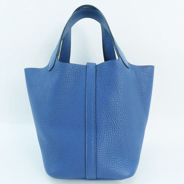 実際に弊社で買取させて頂いたHermès/エルメス トリヨンクレマンス ブルージーン ピコタンロックPMの画像 1枚目