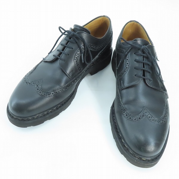 実際に弊社で買取させて頂いたParaboot/パラブーツ ALBY アルビー ウイングチップ レザーシューズ/7