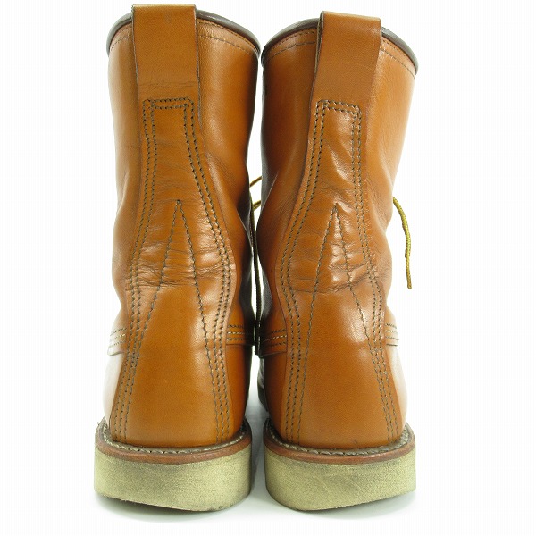 実際に弊社で買取させて頂いたRED WING/レッドウィング ロングセッターブーツ 復刻犬タグ 9877/8.5Dの画像 1枚目