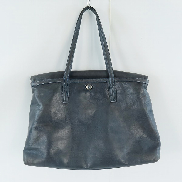 実際に弊社で買取させて頂いたaniary/アニアリ レザー フラップ トートバッグの画像 1枚目