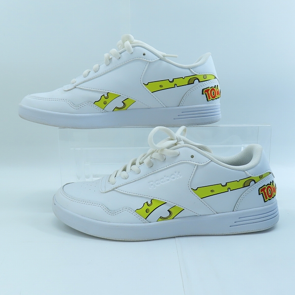 実際に弊社で買取させて頂いたReebok×Tom And Jerry/リーボック×トムとジェリー ROYAL TECHQUE T/ロイヤルテック H00841/27.0の画像 3枚目