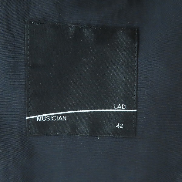 実際に弊社で買取させて頂いたLAD MUSICIAN/ラッドミュージシャン 23AW NYLON TUSSER MOUNTAIN PARKA マウンテンパーカー/42の画像 3枚目