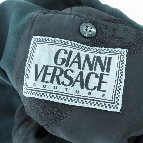 実際に弊社で買取させて頂いたVERSACE/ヴェルサーチ COUTURE チェスター コートチェスター コートの画像 2枚目